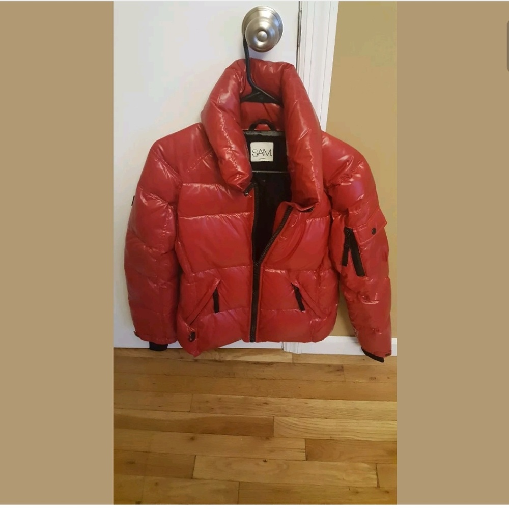 SAM NEW YORK COAT RED